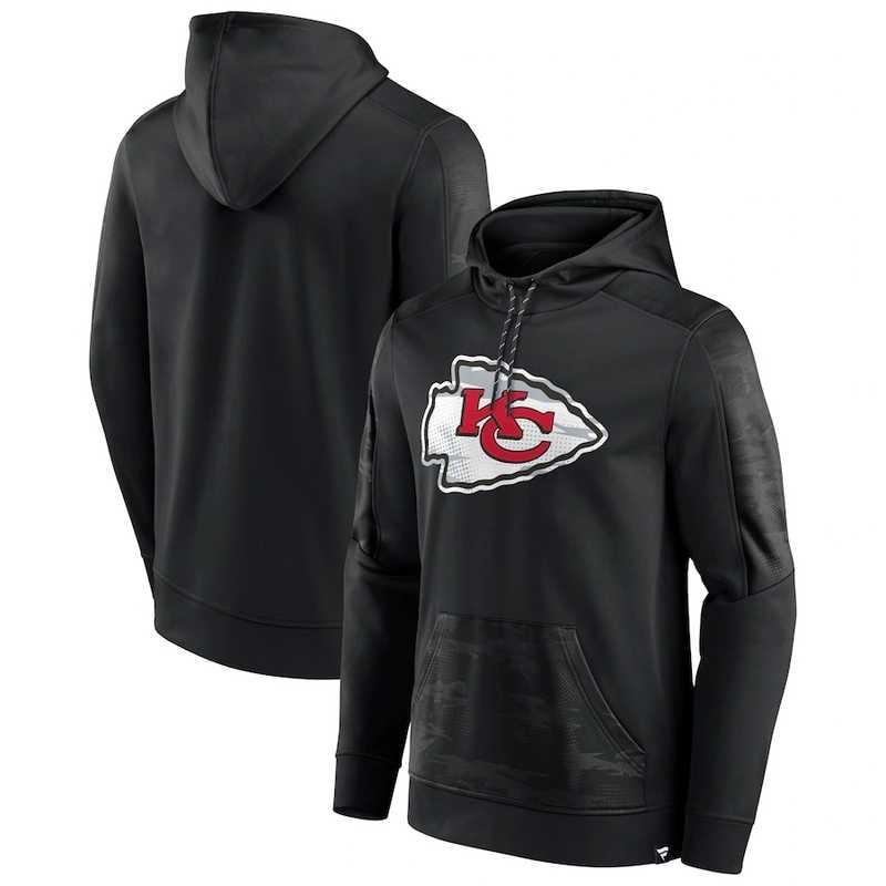 Kansas City Chiefs Fanatics Branded On The Ball Pullover Hoodie Black,We sell and wholesale Kansas City Chiefs Fanatics Branded On The Ball Pullover Hoodie Black on line form chian!